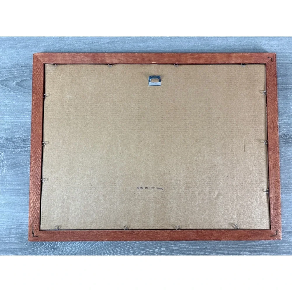 Vintage Benz Horseless Carriage Framed Bar Mirror‎ Classic Car Wall Decor 16x12
